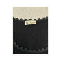 Blumarine Ribbed Ruffle Trim Sweater