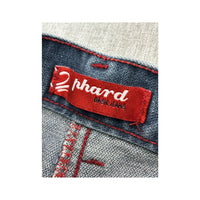 Phard Button Fly Denim Skirt