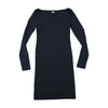 Miss Sixty Collection Rhinestone Script Long Sleeve Bodycon Dress