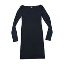Miss Sixty Collection Rhinestone Script Long Sleeve Bodycon Dress