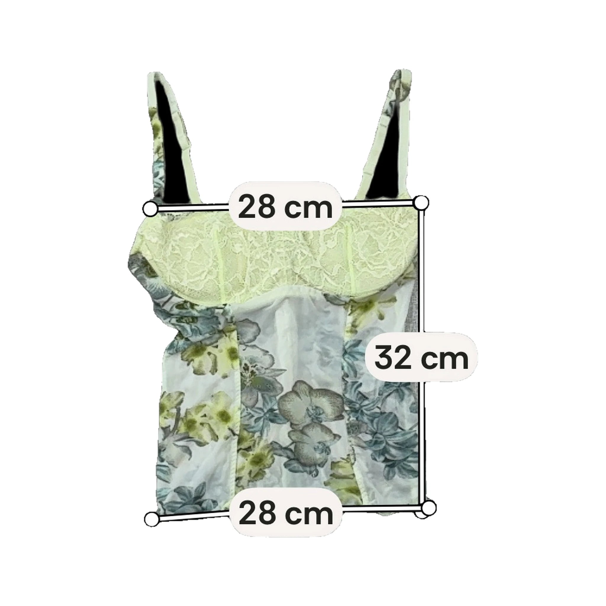 Floral Lingerie Cami Top