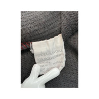 Limited Edition Vintage Cotton Blend Rib Knit Collared Sweater
