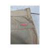 Diesel Beige Logo Embroidered Midi Skirt