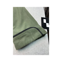 Vintage Olive Green Longline Raglan Utility Jacket