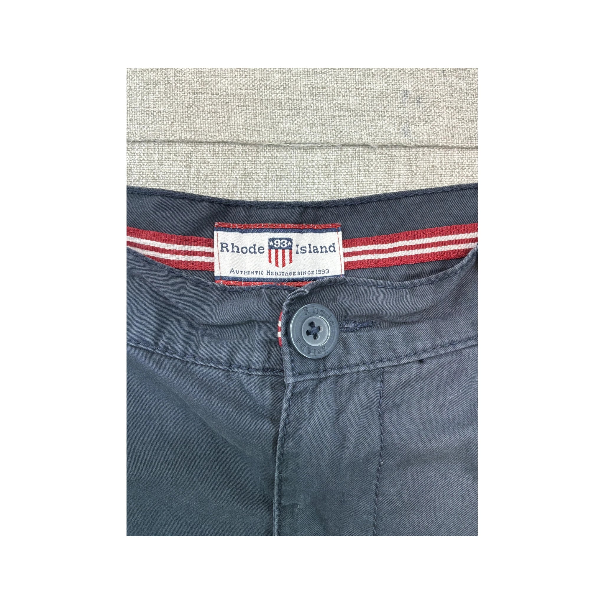Rhode Island Cotton Navy Cargo Shorts