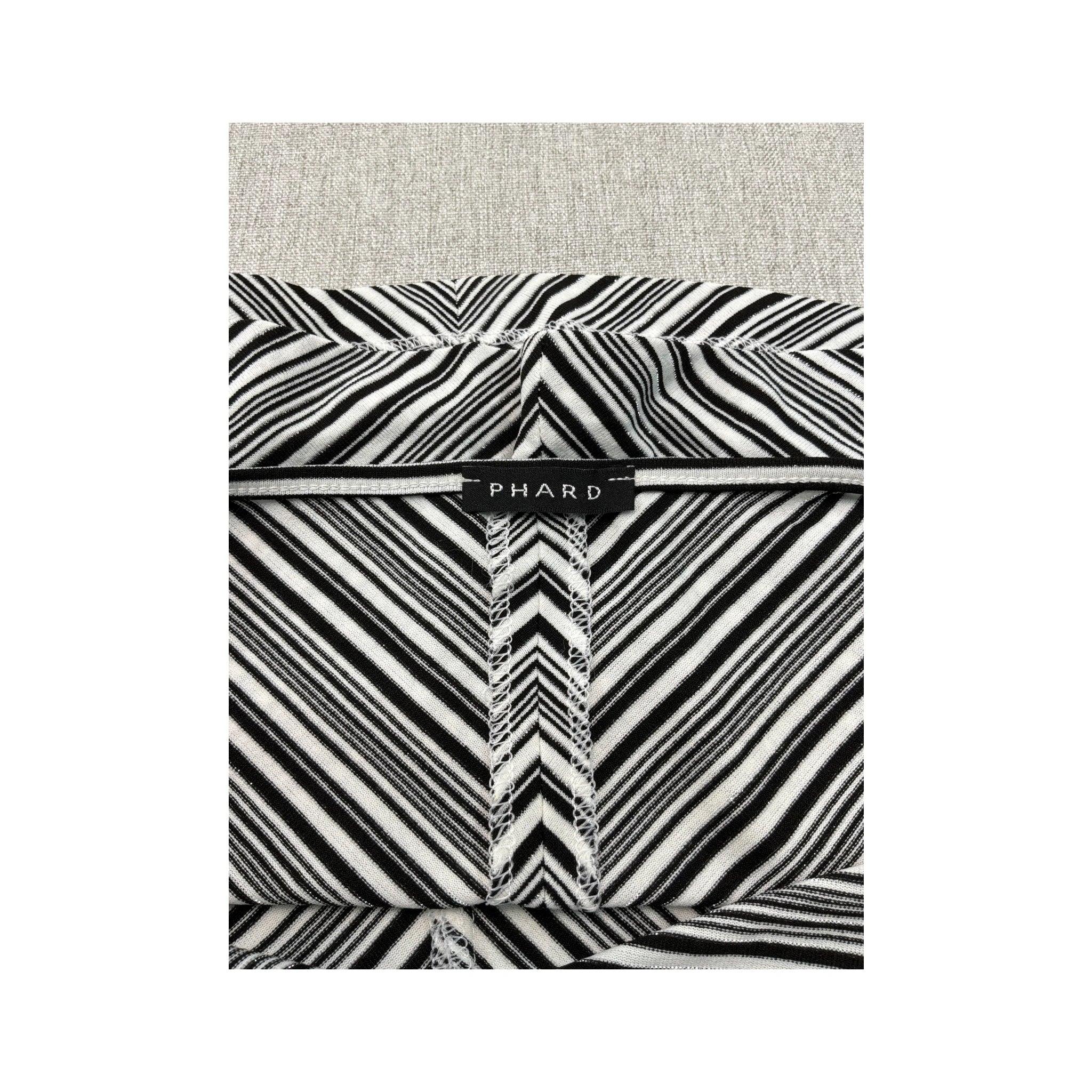 Vintage Chevron Striped Knit Halter Top