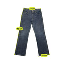 Armani Collezioni Dark Wash Straight Leg Jeans