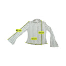 Pimkie Striped Flare Sleeve Blouse