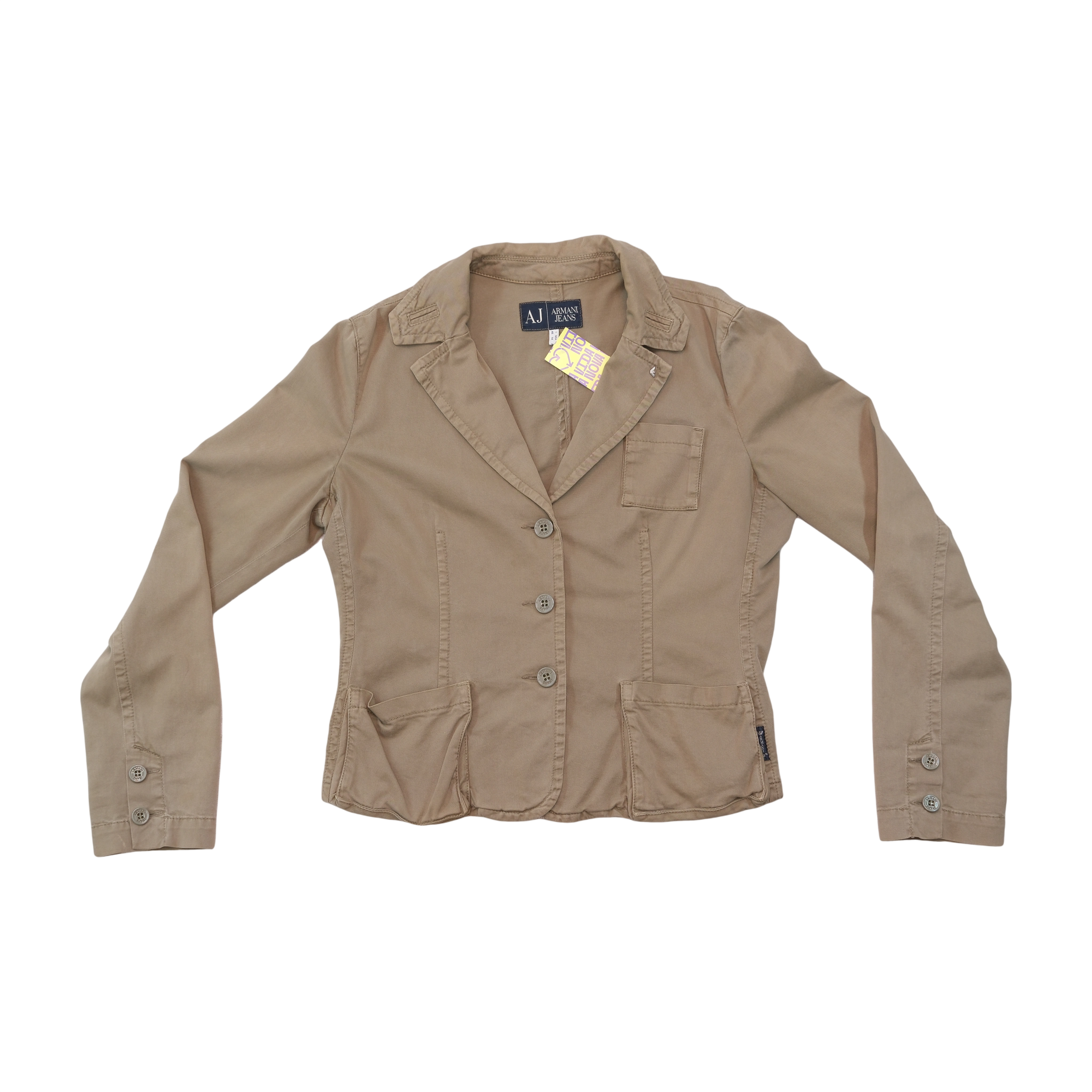 Armani Jeans Cotton Twill Tailored Utility Jacket (Repriced)