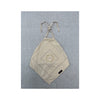 Americo Tavar Beaded Handkerchief Halter Tank Top