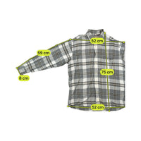 HECTOR Plaid Cotton Button Up Shirt