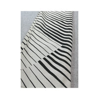 N.L. Cool Diagonal Stripe Cotton Blend Pants (New With Tag)
