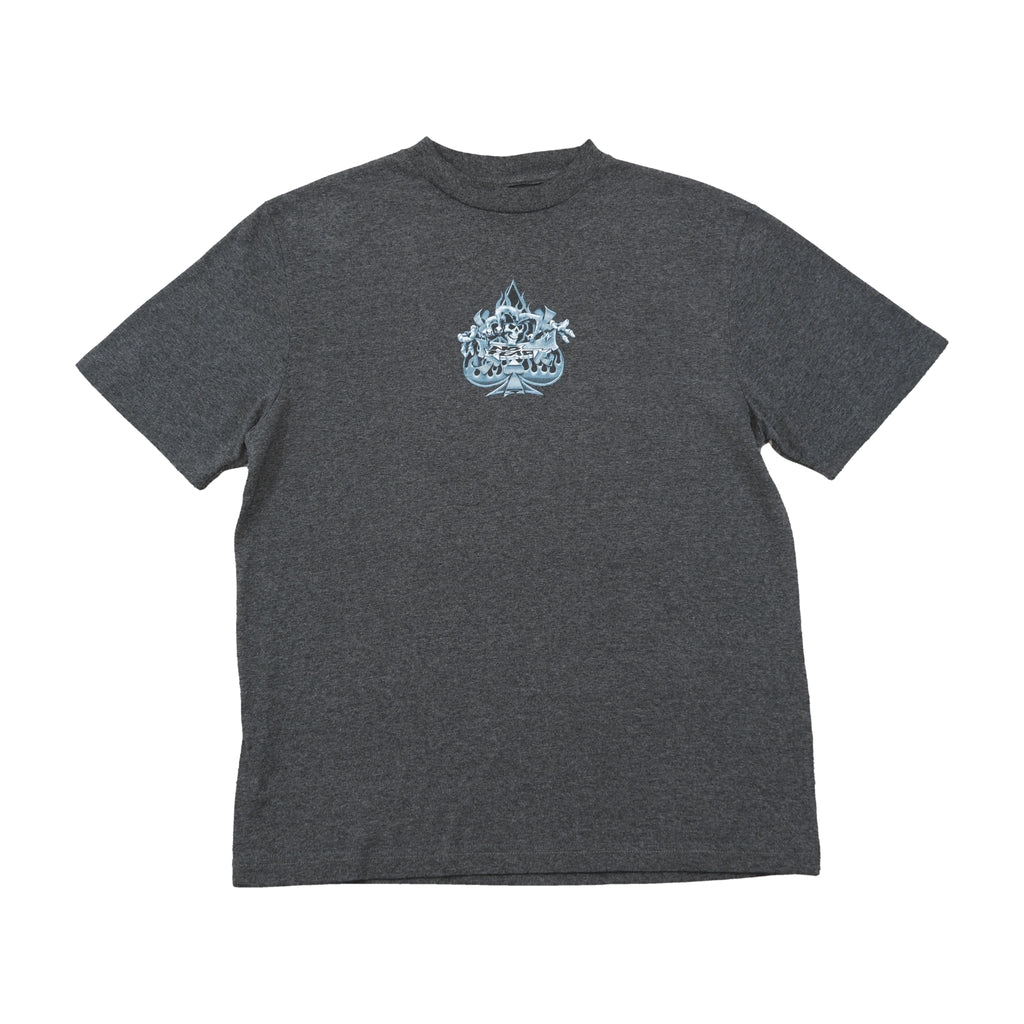 T-shirt em algodão com estampado de Caveira e Espadas