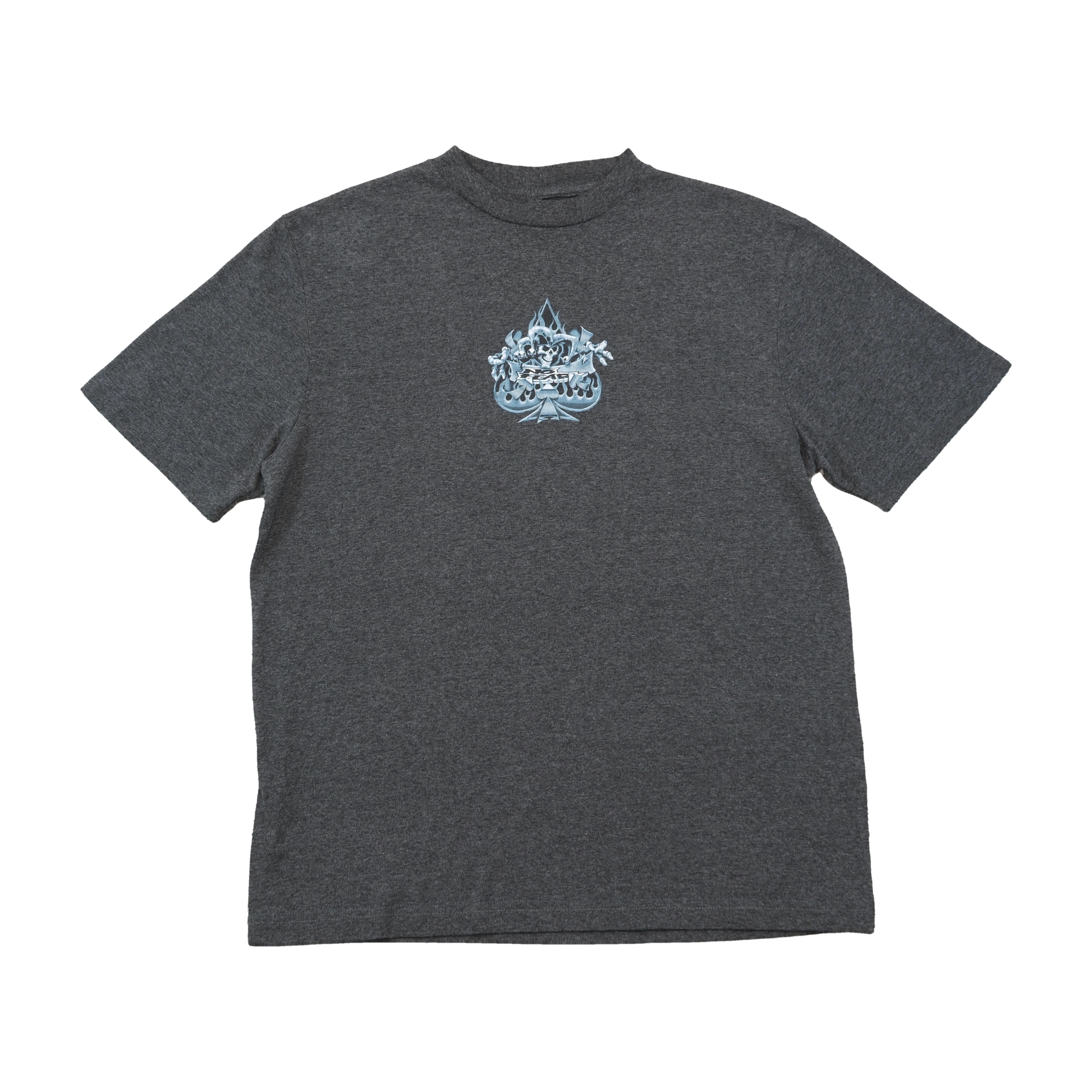 T-shirt em algodão com estampado de Caveira e Espadas