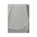 White Eyelet Pattern Button Up Shirt