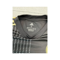 adidas FC Bayern Munchen Lewandowski 9 Black Gold Soccer Jersey T-shirt