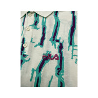Polo FILA com estampado Integral abstrato