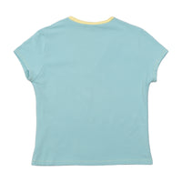 MAX&Co. Contrast Trim V-Neck T-shirt