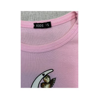 T-shirt Baby R3DS em algodão com estampado gráfico