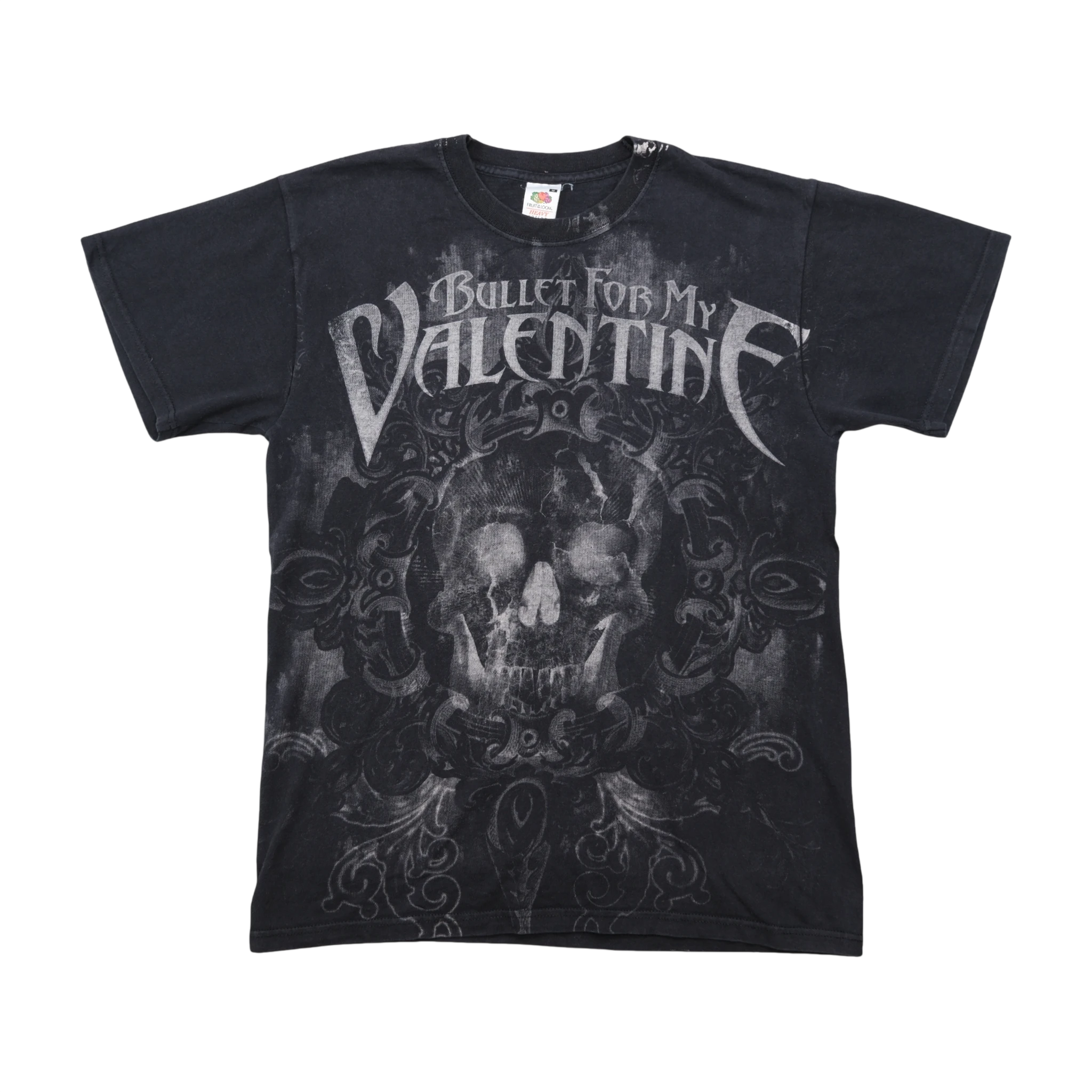 Camisa Bullet For My Valentine em algodão com estampado de Caveira