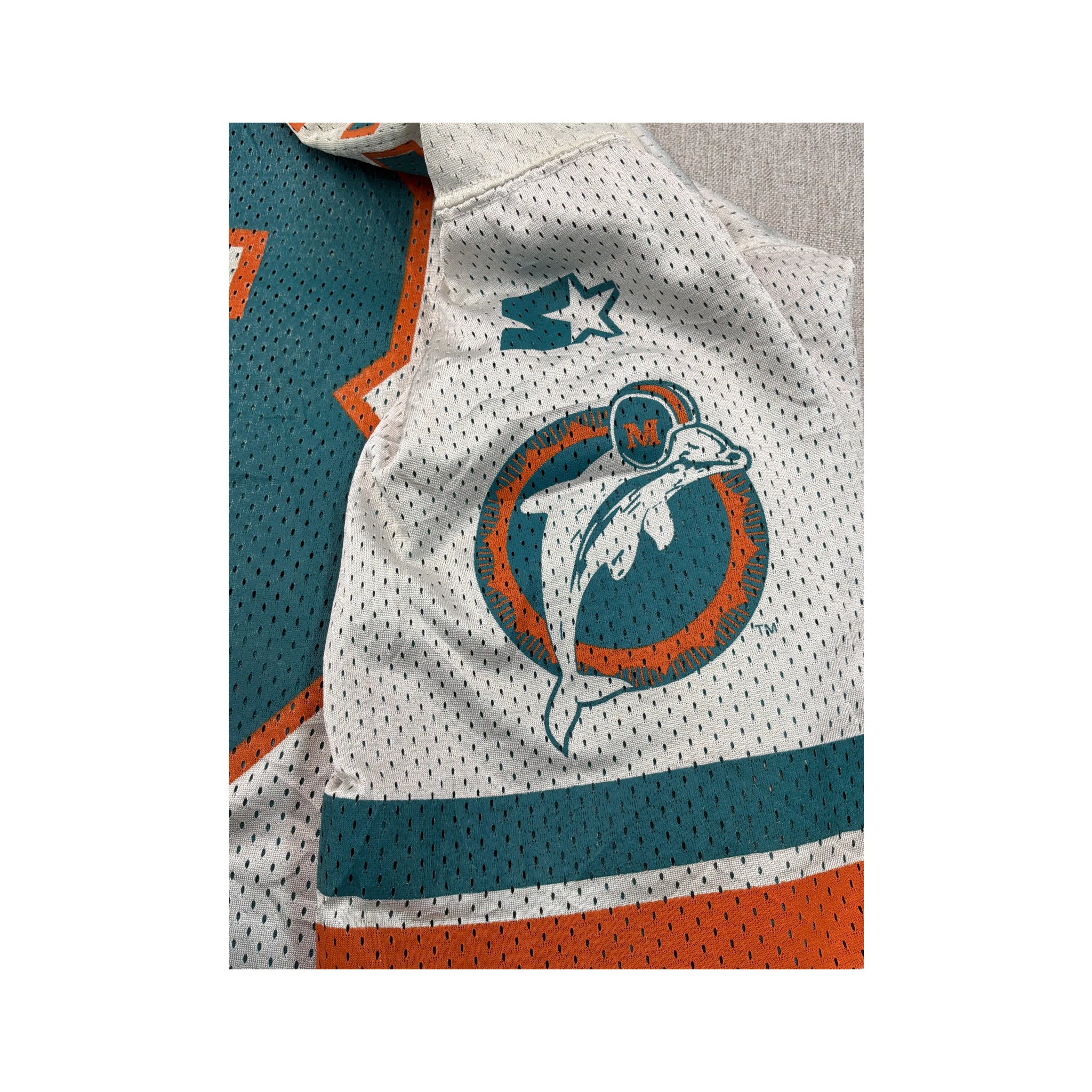 Camisola de Futebol Americano Reversível em Rede Starter vintage Miami Dolphins Dan Marino #13