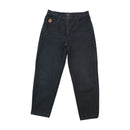 Calças de ganga Trussardi Jeans em algodão preto de Corte Afunilado