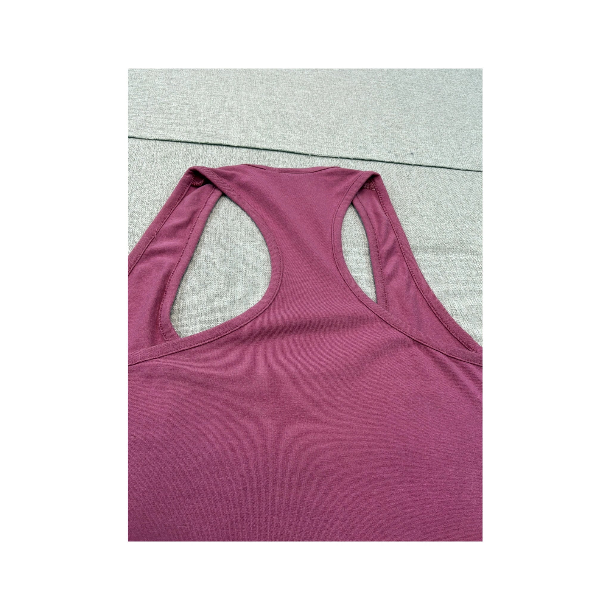 Just Cavalli Sequin Logo Racerback Cotton Tank Top