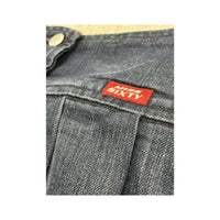 Miss Sixty Pleated Denim Mini Skirt