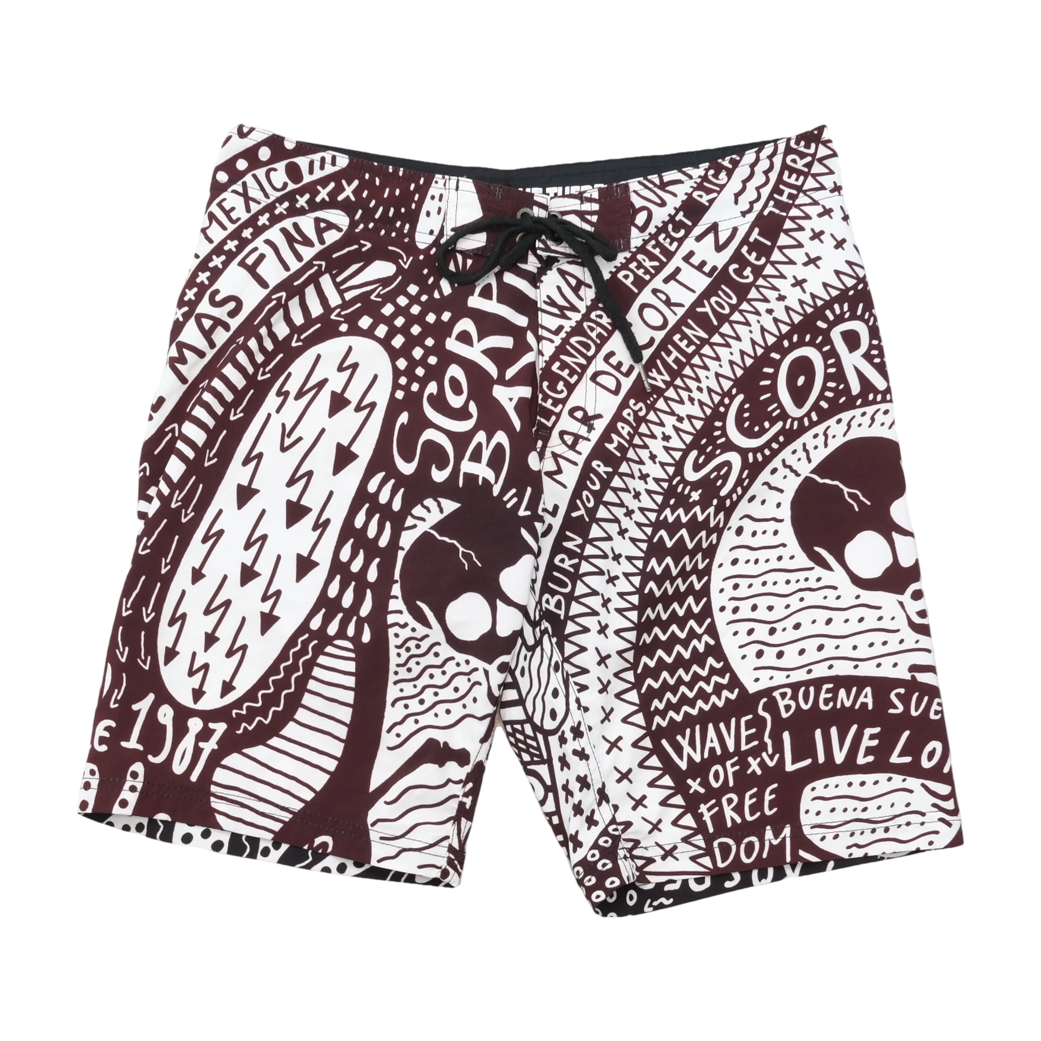 Scorpion Bay Graphic Surf Board Shorts