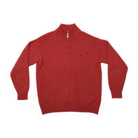 Brookfield Lambswool Quarter Zip Sweater