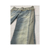 Mitequi Distressed Panel Flare Jeans