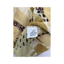 b previousti Patchwork Print Button Up Shirt