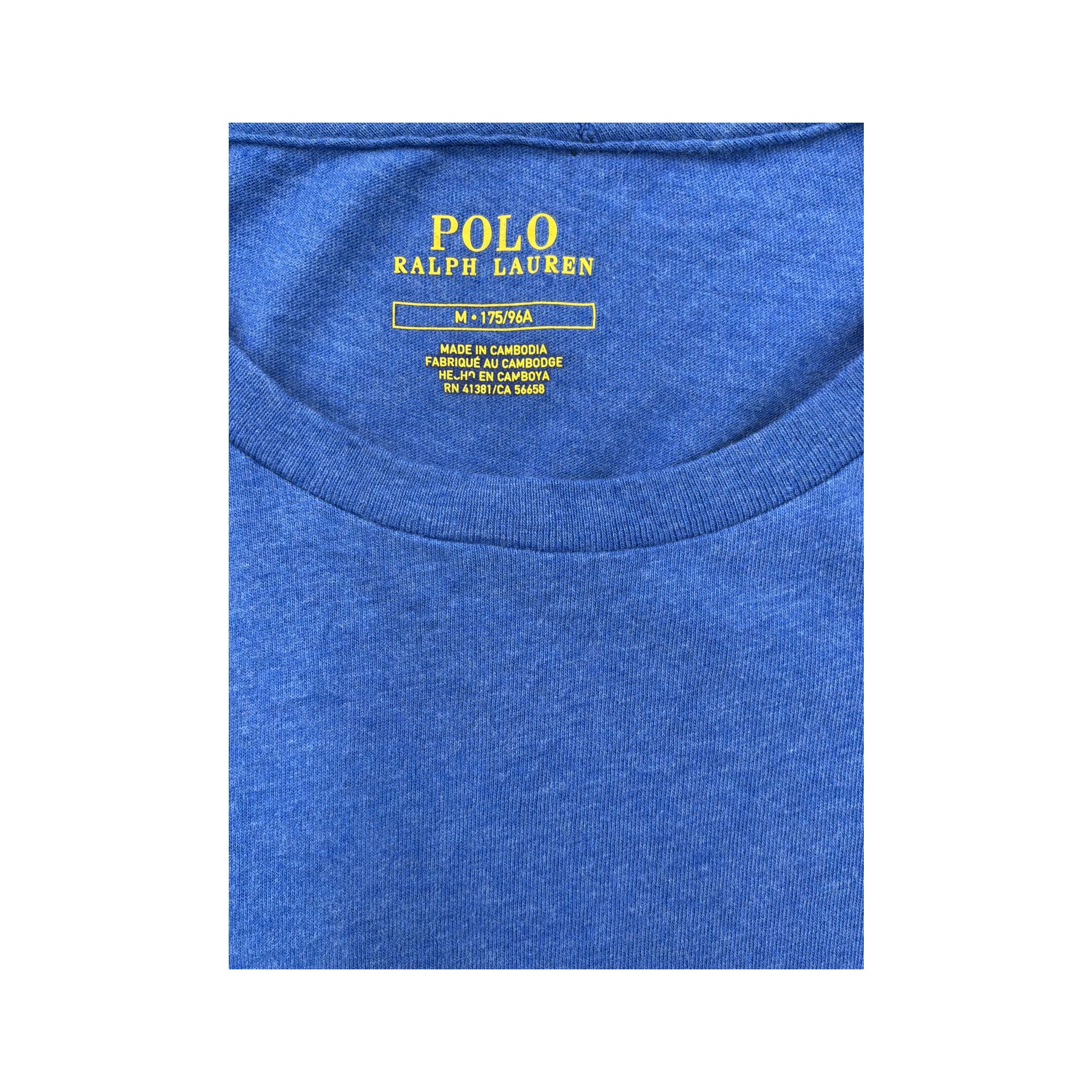 Camisa Polo Ralph Lauren em algodão com Cavalo Bordado