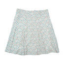 Benotti floral smocked panel skirt