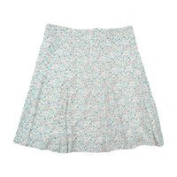 Benotti floral smocked panel skirt
