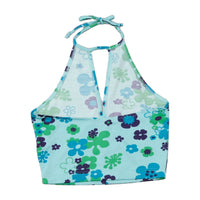 N.Y.K. Floral Halter Tank Top