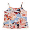 Abstract Floral Print Tank Top