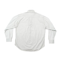 Avirex Light Gray Cotton Button-Down Shirt