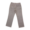 Sergio Tacchini Vintage Gray Pinstripe Cotton Blend Chinos (lavagem>???)