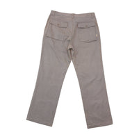 Sergio Tacchini Vintage Gray Pinstripe Cotton Blend Chinos (lavagem>???)