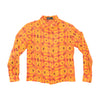 Gigliola Abstract Floral Pattern Button Up Shirt