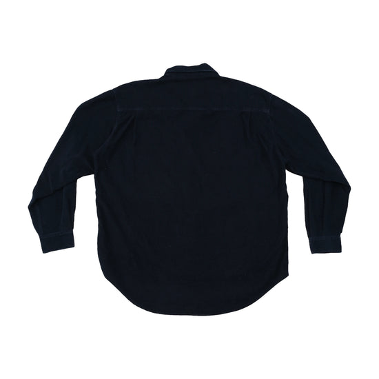 MIXIM Vintage Navy Cotton Corduroy Snap Front Shirt