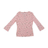 s.Oliver Sheer Pink Ring Print Tie Neck Blouse