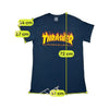 Thrasher Flame Logo Cotton Graphic T-Shirt