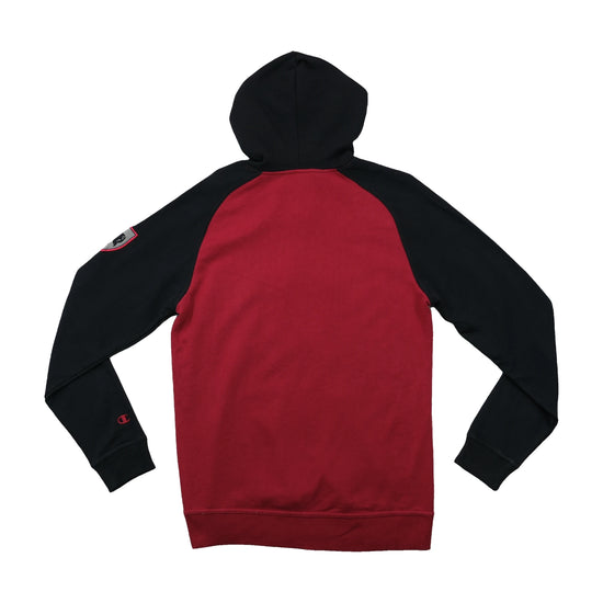 Champion Carnegie Mellon Colorblock Raglan Hoodie Fleece