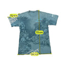 Embroidered Dolphin Underwater Reef Graphic Shirt