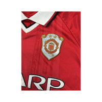 Umbro Manchester United 1999 UEFA Champions League Winners Beckham 7 Soccer Jersey