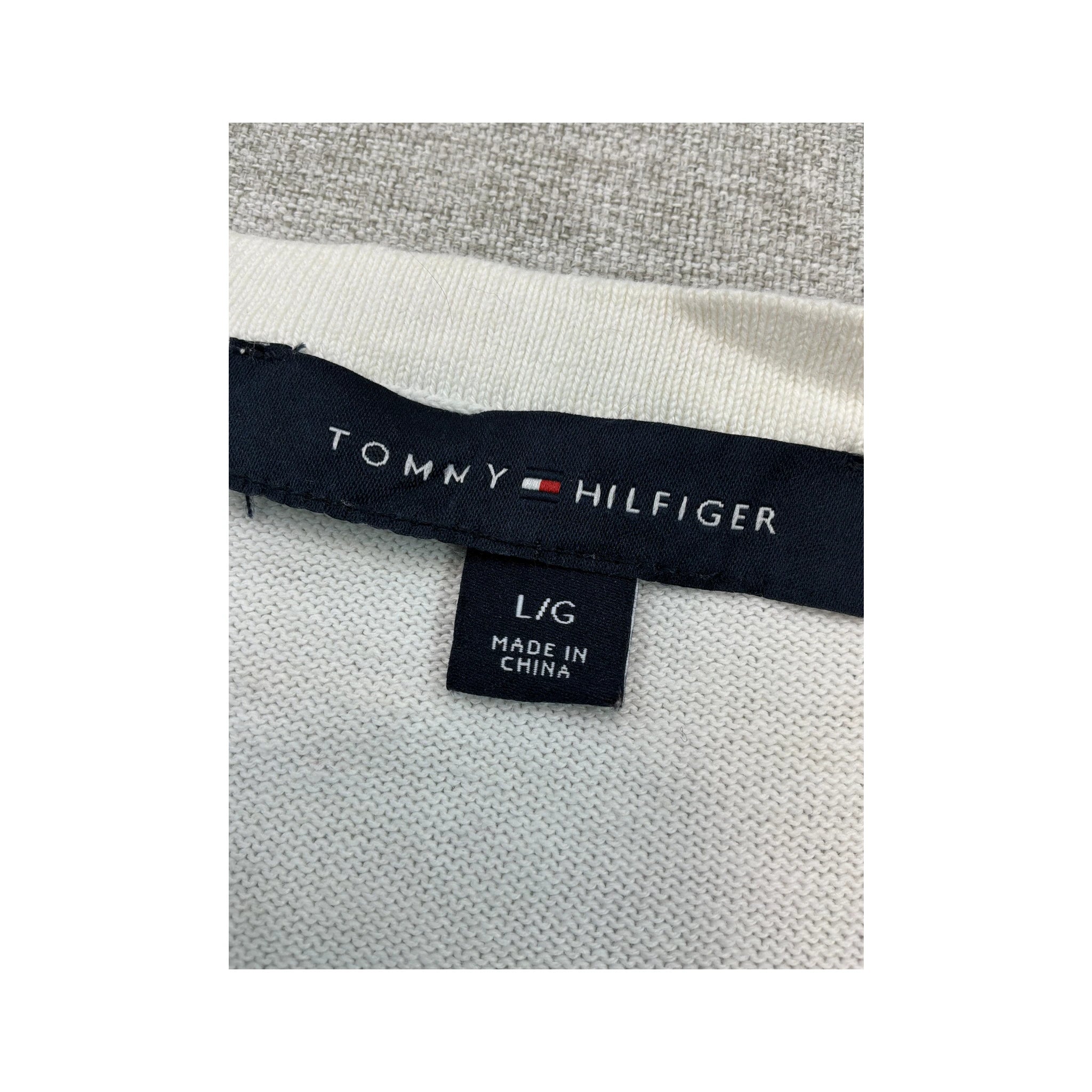 Tommy Hilfiger Breton Stripe Cotton Sweater