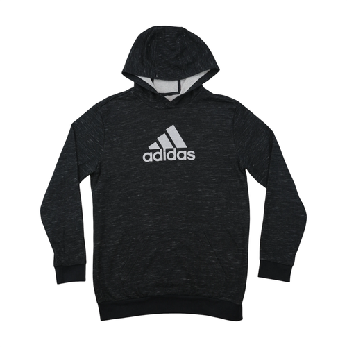 Adidas Logo Print Pullover Hoodie Sweater