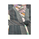 St-Martins Patchwork Belted Sleeveless Blouse (repriced)